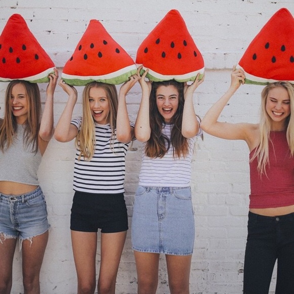 Brandy Melville watermelon pillow